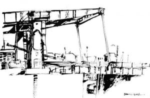 Voir le détail de cette oeuvre: Pont A Dieppe 